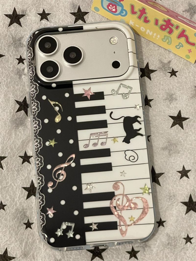 Phone Cases Xr Iphone - Custodia per telefono con note musicali