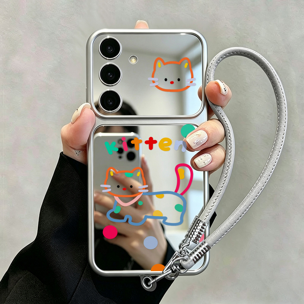 Custodia a specchio con gatto  - Phone Cases Galaxy A16 5G recensione e prezzo